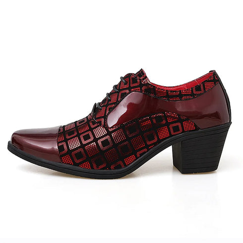 Men's Formal Leather Oxfords Dress Shoes for Business and Wedding Events